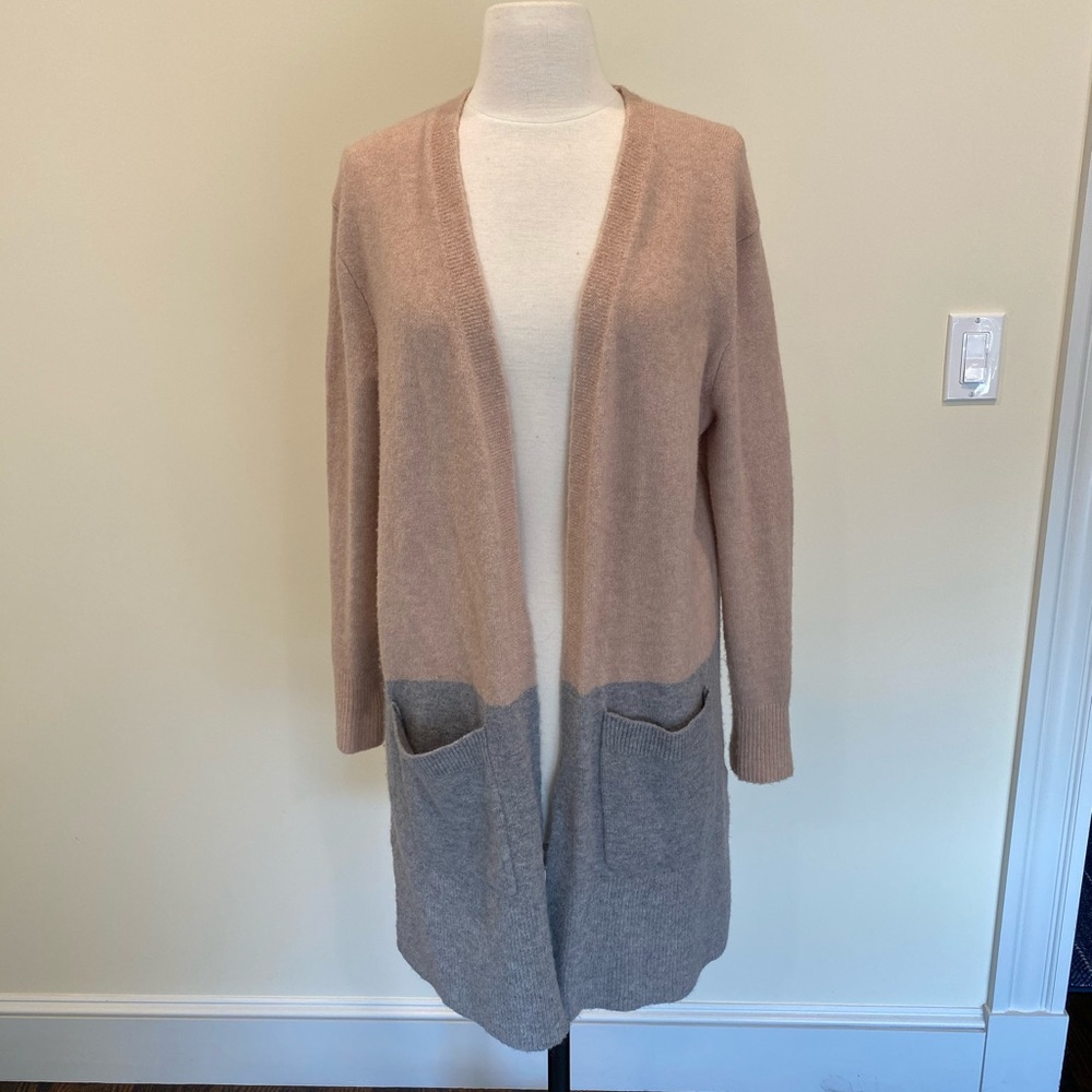 Madewell Color-Block Knit Duster - image 1